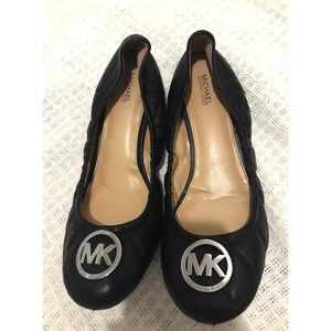 Michael Kors Quilted foldable Ballet Flats